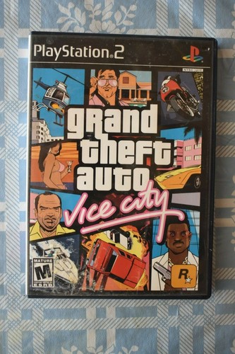 Grand Theft Auto: Vice City PlayStation 2 se vende como está - Imagen 1 de 12
