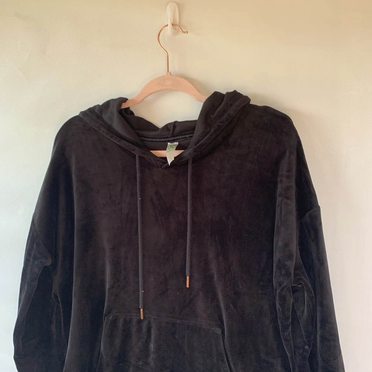 Green tea velour clearance hoodie