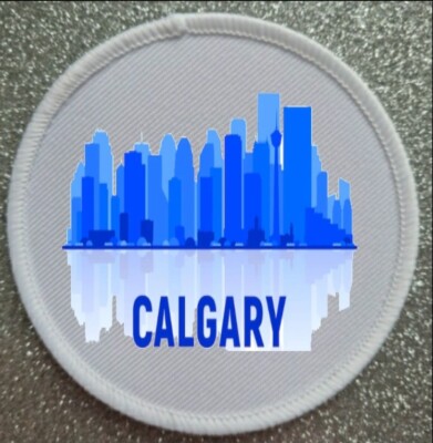 3'' Calgary Kanada Bügelbild/Nähen Patch Abzeichen 