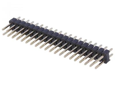 BerryBase Stiftleiste, 2x 20-polig, RM 2,54, gerade Raster GPIO Raspberry Pi