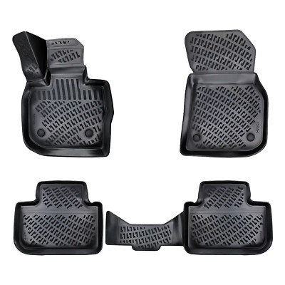 Car Floor Mats Liners For BMW X4 2018-2025 G02 All Season Heavy Duty Auto Rugs