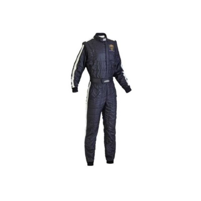 OMP Vintage One Suit Anzug schwarz FIA - Racing, Rallye, Rennstrecke, Lamborghini GR. 48