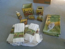 Blonder Home Accessories Set 17  Bath Ensemble for Home Decorative Wilderness
