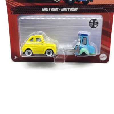 Disney Pixar Cars Luigi & Guido Diecast Toy New Free