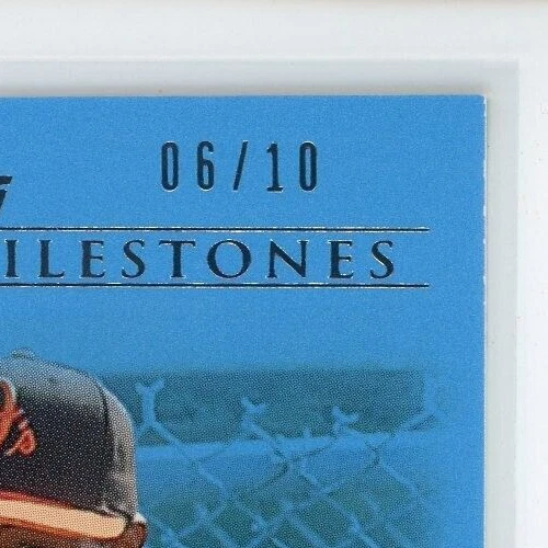 2008 Topps Moments and Milestones Blue #162 Radhames Liz Orioles RC /10 - Image 3 of 3
