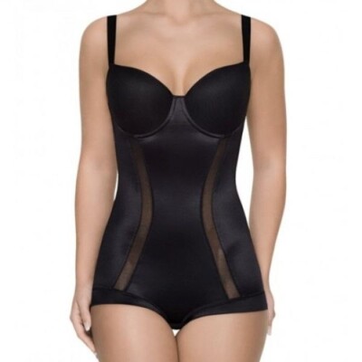 LAUMA Dessous Shapewear Body Korsettoptik starr geformte Cups 80D Gr.L