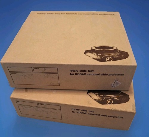 2 Rotary slide carasel for Kodak slide projector