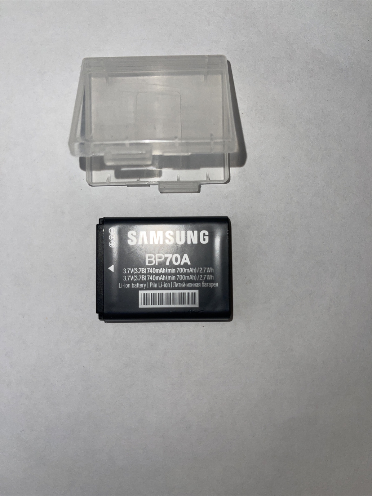 Genuine Samsung BP70A Camera battery eBay