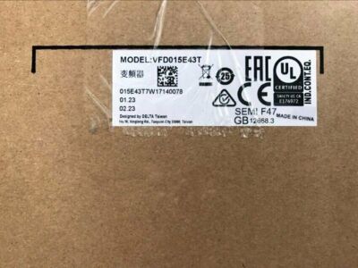 1PC New Delta VFD015E43T 1.5KW 380V Inverter Expedited Shipping
