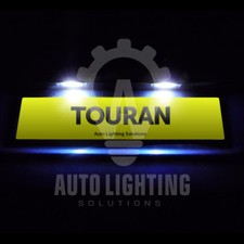 For Vw Touran 1t1 1t2 2003-2010 White Led Number Plate Light Bulb Upgrade Sale