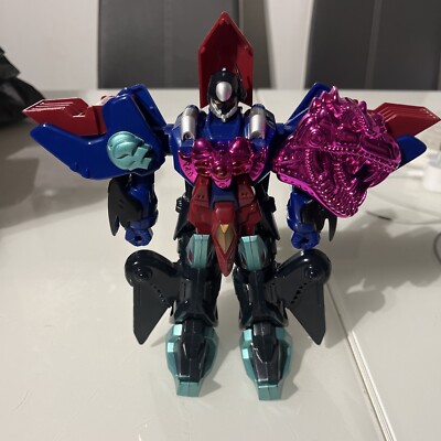Vintage TRANSFORMING ROBOT ZORD Transformer Figur SUNCO - unvollständig