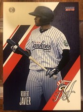 2018 Pulaski Yankees Robert Javier RC Rookie New York DR