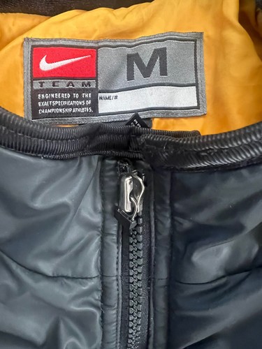 NIKE Team NFL Pittsburgh Steelers Winter Jacket in Black Size M Read - Picture 2 of 6