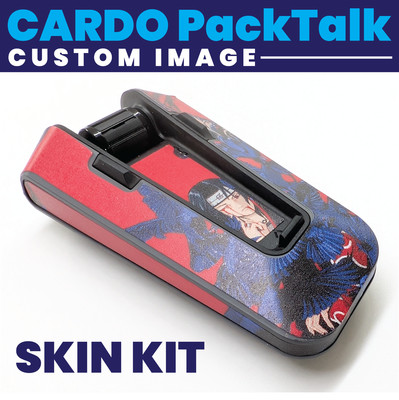 CARDO Packtalk Skin | Custom Image of your Choice or Solid Colour | Anti Bubble