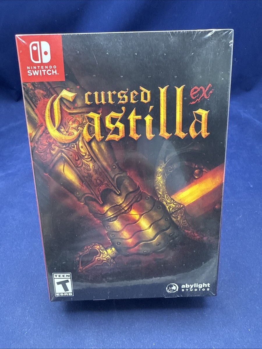 Nintendo Switch Cursed Castilla EX Collector's Edition Brand Nintendo Switch Cursed Castilla EX Collector's Edition Brand
