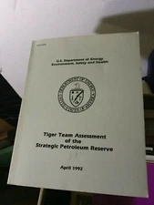 U. S. Department of Energy Tiger Team Strategic Petroleum April 1992