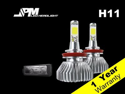 30W 3200LM H11 LED Fog Light Bulbs 6500K White High Power for Infiniti 2013 JX35