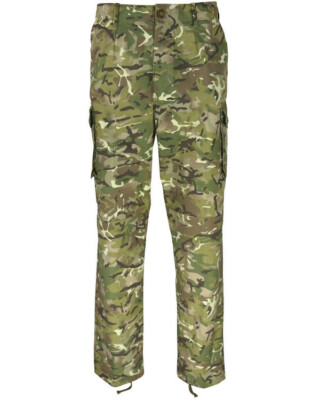 Kids Military Style Trousers By Kombat UK – BTP Design, Multi-Season Wear