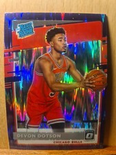 Devon Dotson #173 2020-21 Donruss Optic Purple Shockwave PRIZM Rated RC A0125A