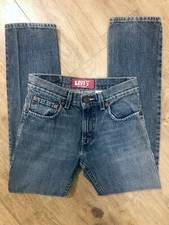 Levis 511 Skinny Jean Women Sz 12 Regular 26x26.5 MidRise 9in Blue Denim Red Tab