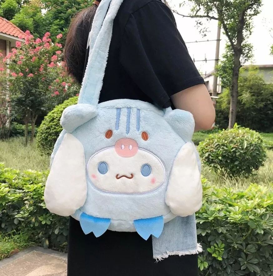 Sanrio Hello Kitty Plush Crossbody Bag