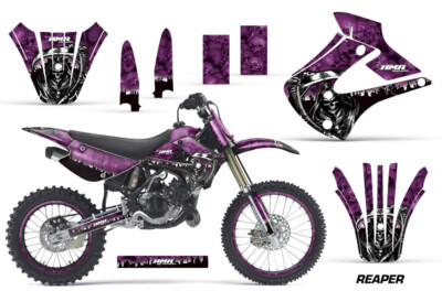 MX Graphics Aufkleber + # Teller für Kawasaki KX85 Und KX100 2001-2013 Rpr PU
