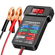 BT-171 Battery Tester 12V Monitor Panel Gauge-Battery Status-Indicator Universa