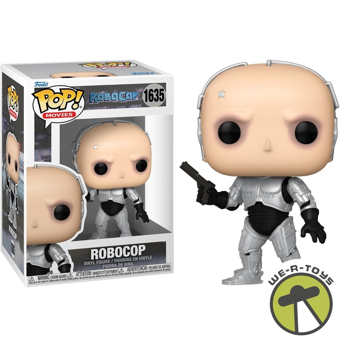 Funko Pop Movies 1635 Robocop Vinyl Figure 2024 889698807944 Funko Pop Movies 1635 Robocop Vinyl Figure 2024 889698807944