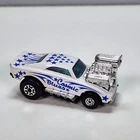 Vintage 1972 Matchbox No.26 Diecast 1/64 White Cosmic Blues Charger Muscle Car