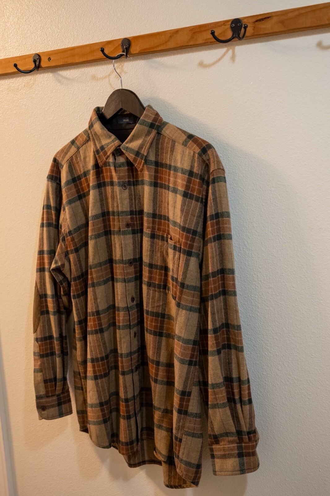 Pendleton Trail Ranger Brown Plaid Long Sleeve Sh… - image 2