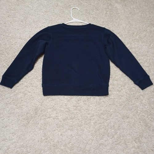 Champion Athletic Sweater Dark Blue Pullover Crew size 7 Think Boys Embordered - Picture 6 of 7