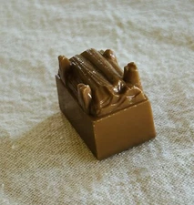 Vintage Plastic Marx Doll House Military Campsite Firewood Wood Bin Box