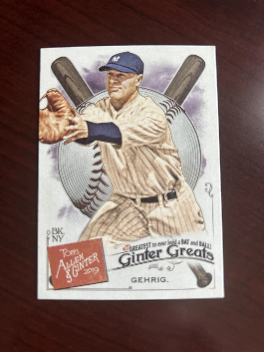 Lou Gehrig 2019 Season Baseball Sports Trading Cards & Accessories