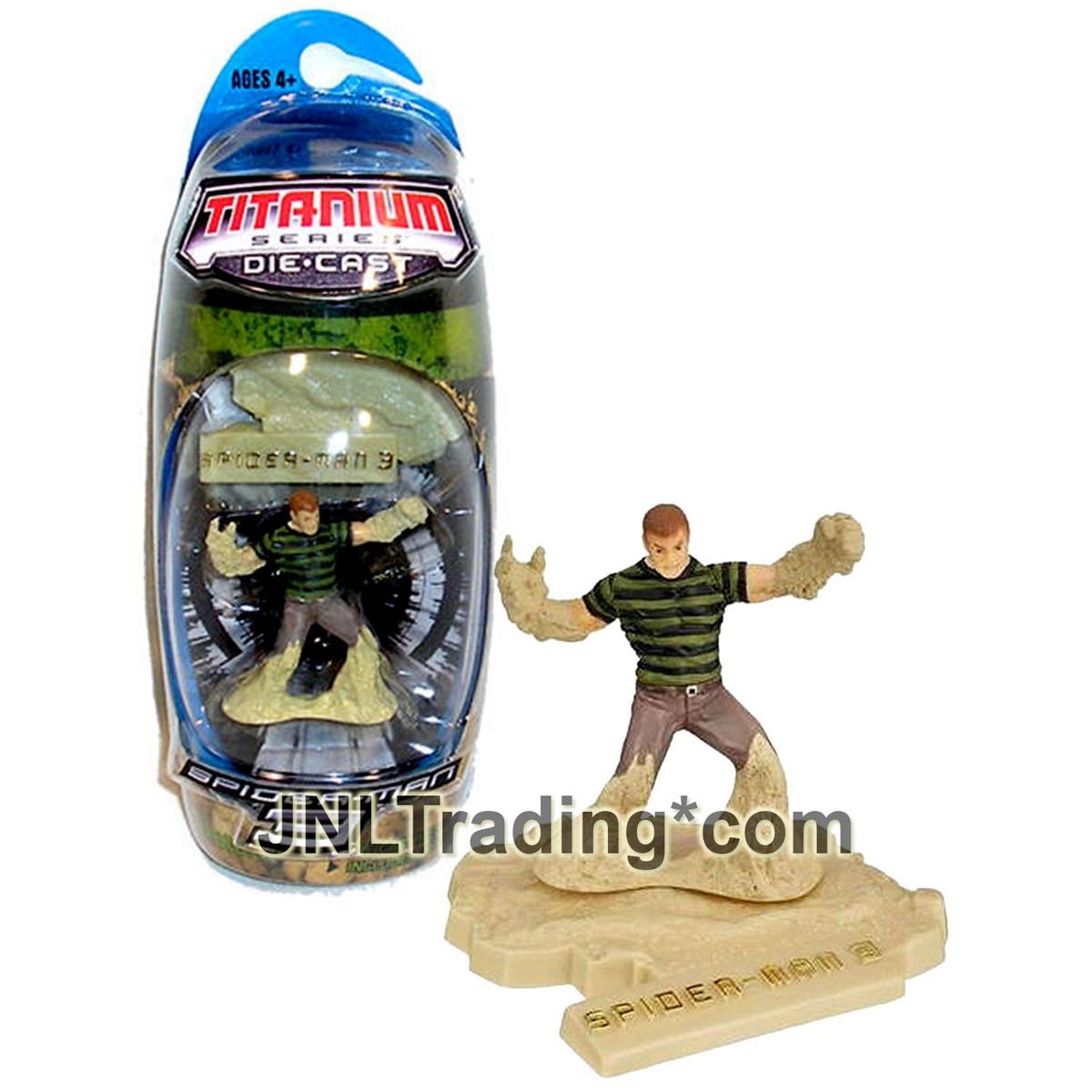 NEW 2007 Marvel Spider-Man 3 Titanium Die Cast 3