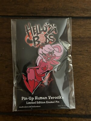 Helluva Boss Pin Up Human Verosika Limited Edition Enamel Pin New Sealed