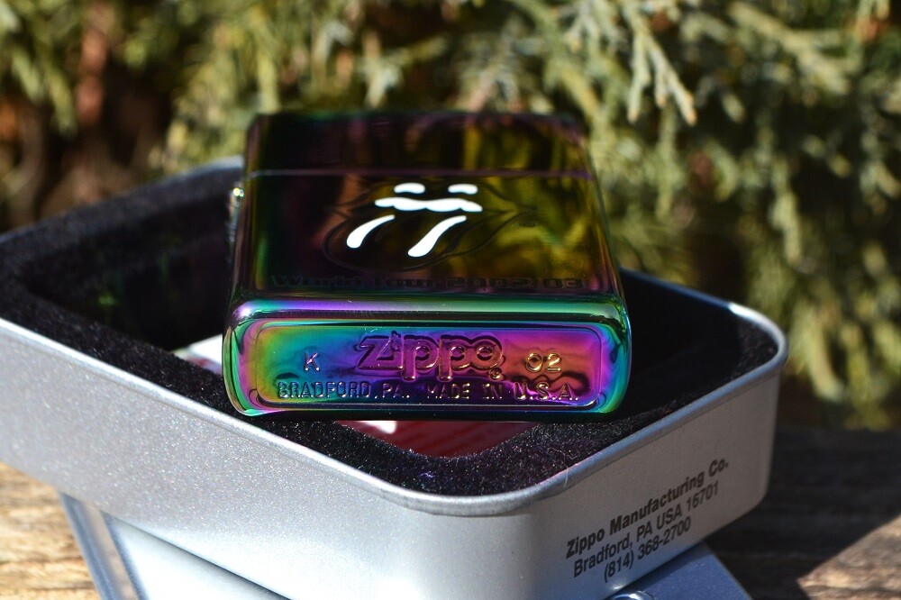 Zippo Lighter - The Rolling Stones - World Tour 2002/03 - Tongue