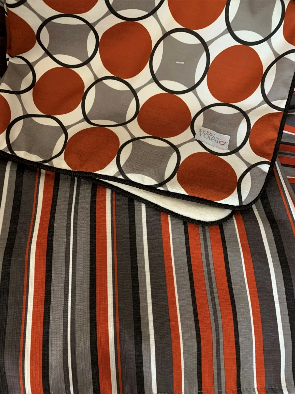 GLENNA JEAN Sweet Potato ECHO Baby QUILT & CRIB BED SKIRT 2pc Nursery INFANT