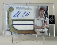 Corbin Carroll 2024 Topps Transcendent Collection Autograph Relic /25 TCAR-CC2