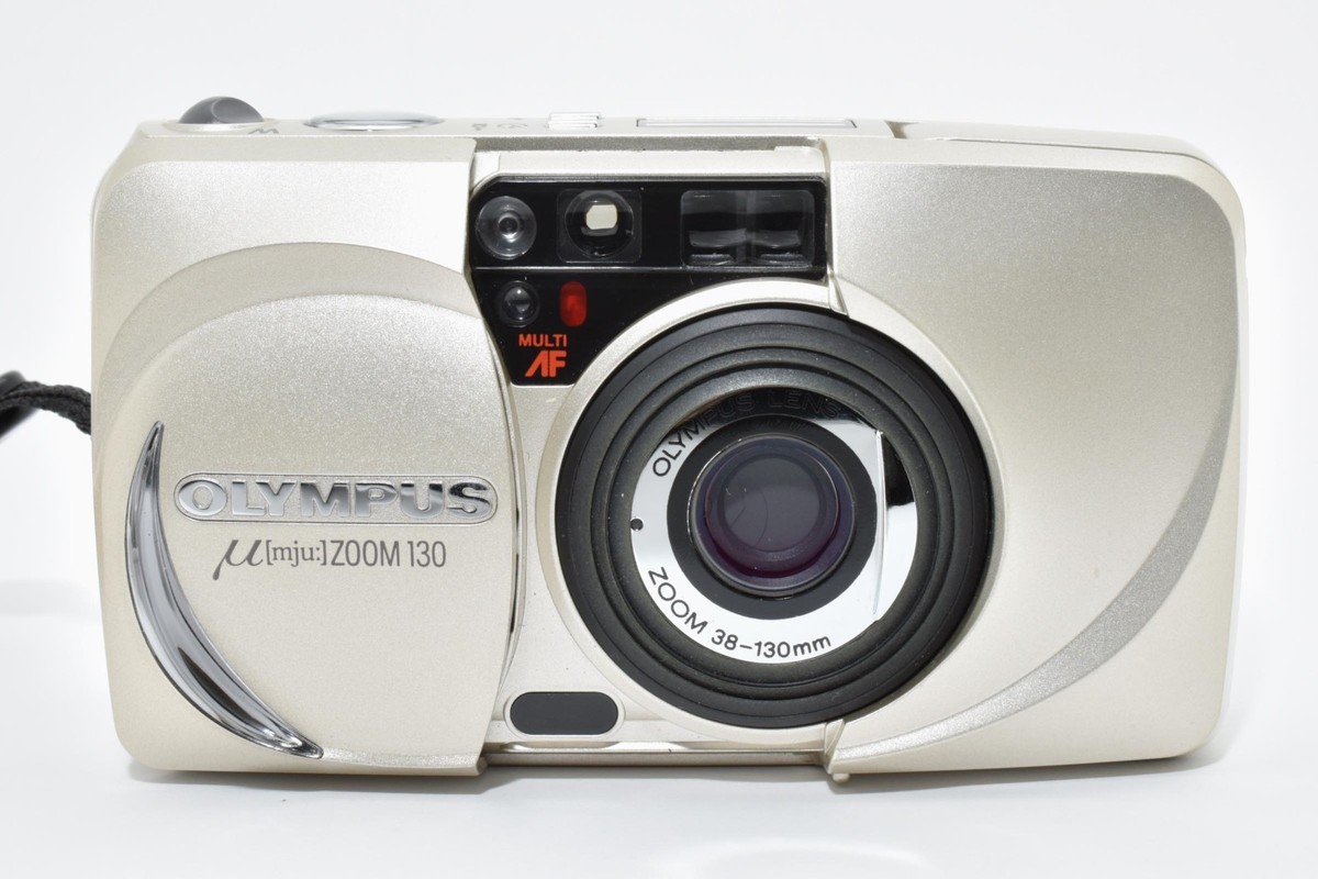 Near Mint] Olympus mju μ zoom 130 Point & Shoot 35mm Film Camera