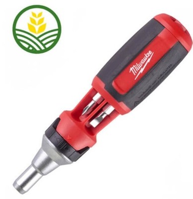 Original Milwaukee 9 in 1 Spezialeinsätze Multi-Bit Schraubendreher - 4932471598