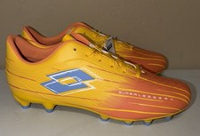 Lotto Solista 700 IX FG Soccer Cleats Men Size 10.5 Yellow/orange