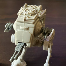 Star Wars AT-ST Walker Vehicle Collectible 1997 PPW Push button motion