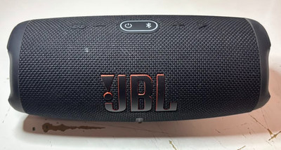 Used JBL Charge 5 Bluetooth Portable Speaker - Black (Acceptable)