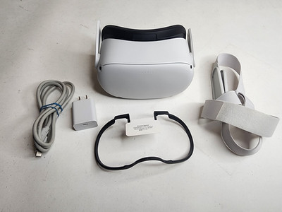 Meta Oculus Quest 2 128GB VR Headset Headset ONLY W/ Charger - No Controllers