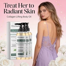 3 Bottles 100ml Collagen Magic Body Oil Firming, Glow Essence Lifting Body Oil