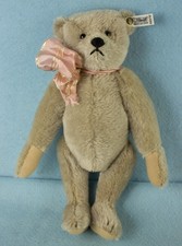 12" Steiff Vintage Grey Mohair Teddy Bear  0150/32 Western Germany
