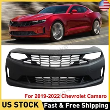 Front Bumper Cover Kit For 2019-2023 Chevrolet Camaro LT LS Replacement