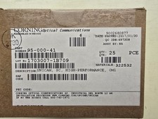 Corning Unicam SC MM 62.5 Fiber Optic Connector 95-000-41 - Pack of 25