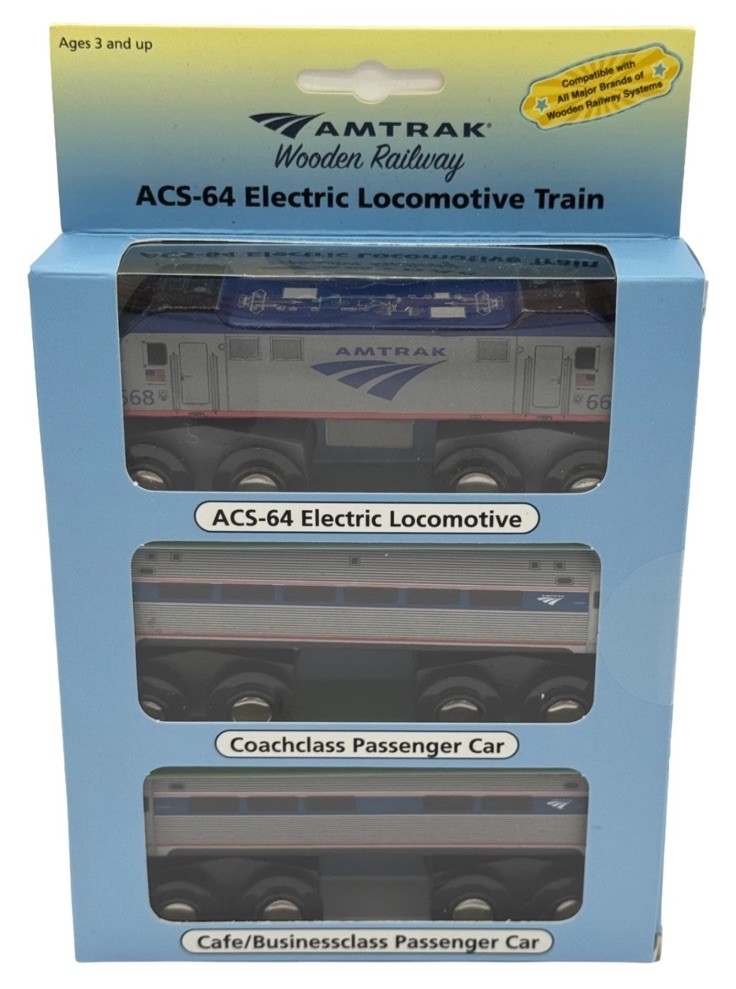 Amtrak Northeast Regional Wooden ACS-64 Electric Locomotive
