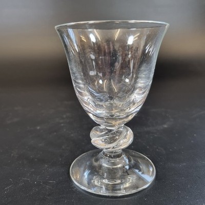 Vintage Jacob E. Bang für Holmegaard kleines Glas 8,8 cm hoch